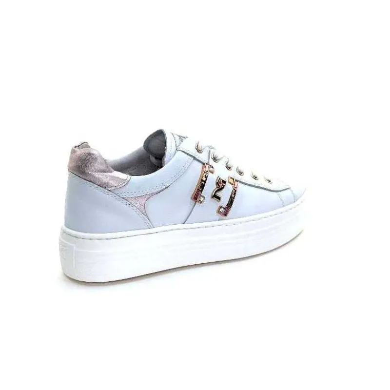 Sport Chic|Bijoux<Nero Giardini Baskets Nero Giardin E409967 D707Cuir Blanc