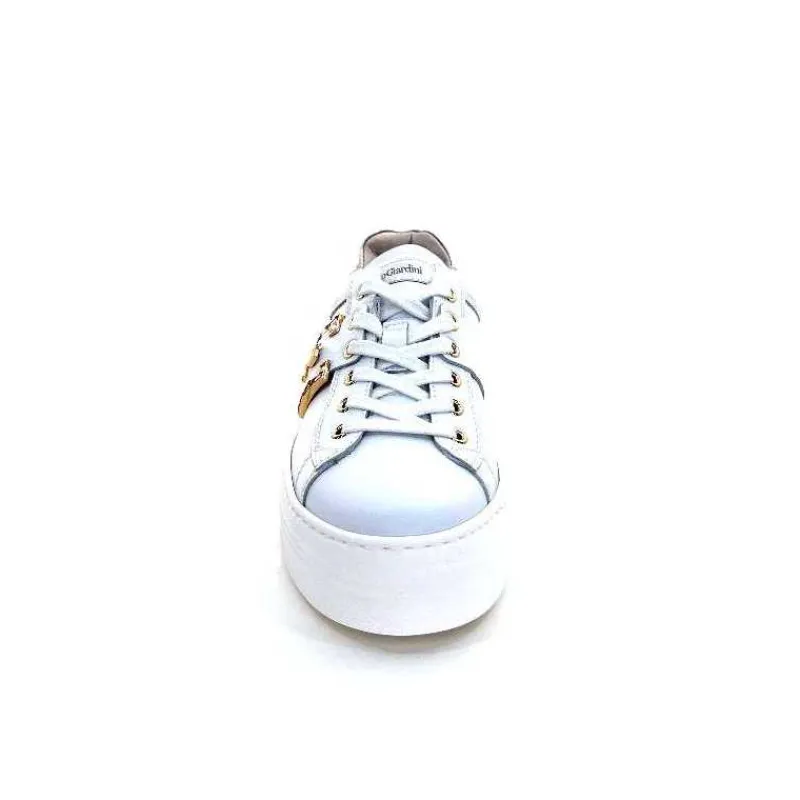 Sport Chic|Bijoux<Nero Giardini Baskets Nero Giardin E409967 D707Cuir Blanc