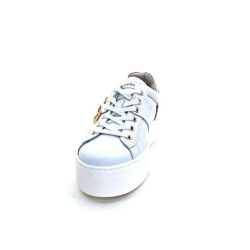 Sport Chic|Bijoux<Nero Giardini Baskets Nero Giardin E409967 D707Cuir Blanc