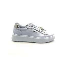 Sport Chic|Baskets<Nero Giardini Baskets E409975 Cuir Blanc