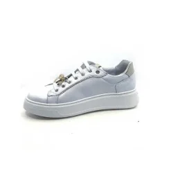 Sport Chic|Baskets<Nero Giardini Baskets E409975 Cuir Blanc