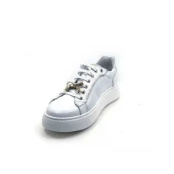 Sport Chic|Baskets<Nero Giardini Baskets E409975 Cuir Blanc