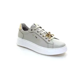 Sport Chic|Bijoux<Nero Giardini Baskets E409975 Cuir Crème