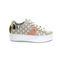 Sport|Bijoux<Nero Giardini Baskets E409956 D710Cuir Milk Blanc