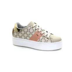 Sport|Bijoux<Nero Giardini Baskets E409956 D710Cuir Milk Blanc