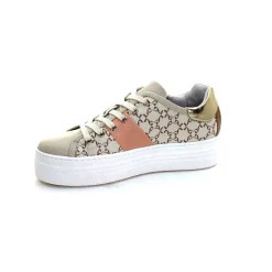 Sport|Bijoux<Nero Giardini Baskets E409956 D710Cuir Milk Blanc