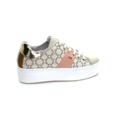 Sport|Bijoux<Nero Giardini Baskets E409956 D710Cuir Milk Blanc