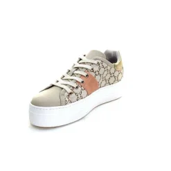 Sport|Bijoux<Nero Giardini Baskets E409956 D710Cuir Milk Blanc