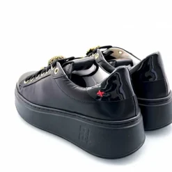 Teenager|Bijoux<GioPiu Baskets Plateforme Gio+ Pia 258a Cuir Bijoux Noir