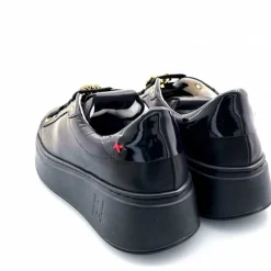 Teenager|Bijoux<GioPiu Baskets Plateforme Gio+ Pia 258a Cuir Bijoux Noir