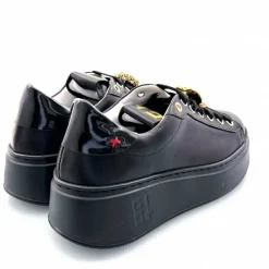 Teenager|Bijoux<GioPiu Baskets Plateforme Gio+ Pia 258a Cuir Bijoux Noir