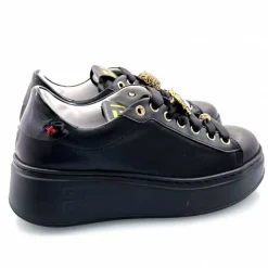Teenager|Bijoux<GioPiu Baskets Plateforme Gio+ Pia 258a Cuir Bijoux Noir