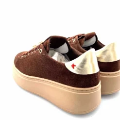 Teenager|Bijoux<GioPiu Baskets Plateforme Gio+ Pia 230a Daim Bijoux Marron