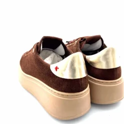 Teenager|Bijoux<GioPiu Baskets Plateforme Gio+ Pia 230a Daim Bijoux Marron