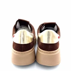 Teenager|Bijoux<GioPiu Baskets Plateforme Gio+ Pia 230a Daim Bijoux Marron