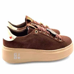 Teenager|Bijoux<GioPiu Baskets Plateforme Gio+ Pia 230a Daim Bijoux Marron