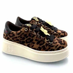 Teenager|Bijoux<GioPiu Baskets Plateforme Gio+ Pia 280a Textile Léo Bijoux Marron