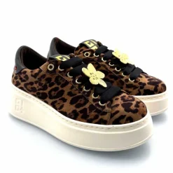 Teenager|Bijoux<GioPiu Baskets Plateforme Gio+ Pia 280a Textile Léo Bijoux Marron