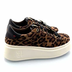 Teenager|Bijoux<GioPiu Baskets Plateforme Gio+ Pia 280a Textile Léo Bijoux Marron