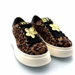 Teenager|Bijoux<GioPiu Baskets Plateforme Gio+ Pia 280a Textile Léo Bijoux Marron