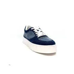 Sport|Baskets<Liu.Jo Baskets Plateforme Ba4123 Textile Denim Bleu