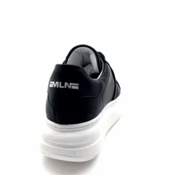 Sport Chic|Baskets<Méliné Baskets Plateforme Bi 195 Var A336 Cuir Marine