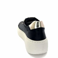 Sport Chic|Bijoux<Nero Giardini Baskets Plateforme 1411621 D100 Cuir Noir