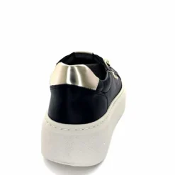 Sport Chic|Bijoux<Nero Giardini Baskets Plateforme 1411621 D100 Cuir Noir