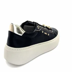 Sport Chic|Bijoux<Nero Giardini Baskets Plateforme 1411621 D100 Cuir Noir