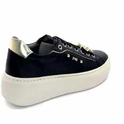 Sport Chic|Bijoux<Nero Giardini Baskets Plateforme 1411621 D100 Cuir Noir