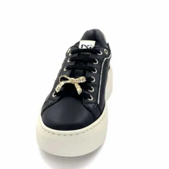 Sport Chic|Bijoux<Nero Giardini Baskets Plateforme 1411621 D100 Cuir Noir