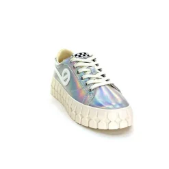 Teenager|Fantaisie<No Name Baskets Plateforme Play Sneaker W Cuir Irisé Argent