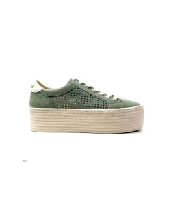 Sport|Décontracté<No Name Baskets Plateforme Spice Sneaker Cuir D'Eau Vert