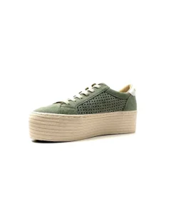 Sport|Décontracté<No Name Baskets Plateforme Spice Sneaker Cuir D'Eau Vert