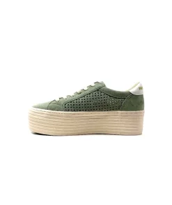 Sport|Décontracté<No Name Baskets Plateforme Spice Sneaker Cuir D'Eau Vert