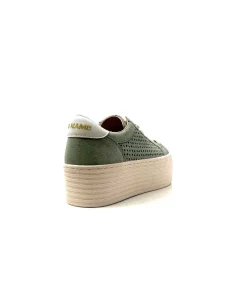 Sport|Décontracté<No Name Baskets Plateforme Spice Sneaker Cuir D'Eau Vert