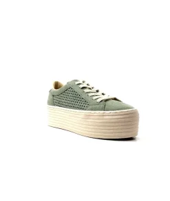 Sport|Décontracté<No Name Baskets Plateforme Spice Sneaker Cuir D'Eau Vert