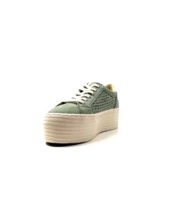 Sport|Décontracté<No Name Baskets Plateforme Spice Sneaker Cuir D'Eau Vert