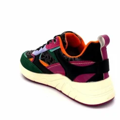 Sport Chic|Baskets<poelman Baskets Posh 193332 Textile Golf Green Multicolore Vert