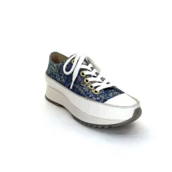 Sport Chic|Baskets<Muratti Baskets Rosemetal H0842 Frasseto Textile Blanc Bleu