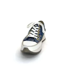 Sport Chic|Baskets<Muratti Baskets Rosemetal H0842 Frasseto Textile Blanc Bleu