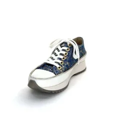 Sport Chic|Baskets<Muratti Baskets Rosemetal H0842 Frasseto Textile Blanc Bleu