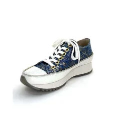 Sport Chic|Baskets<Muratti Baskets Rosemetal H0842 Frasseto Textile Blanc Bleu