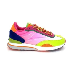 Sport Chic|Sport<hoff Baskets Running Dragon Textile Multicolore