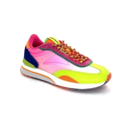 Sport Chic|Sport<hoff Baskets Running Dragon Textile Multicolore