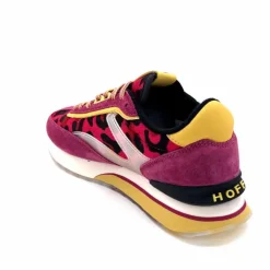 Sport Chic|Animalier<hoff Baskets Running Pink Kady 22403008 Daim &amp; Textile Fushia Rose