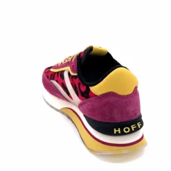Sport Chic|Animalier<hoff Baskets Running Pink Kady 22403008 Daim &amp; Textile Fushia Rose