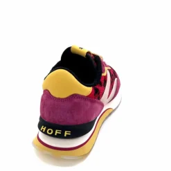 Sport Chic|Animalier<hoff Baskets Running Pink Kady 22403008 Daim &amp; Textile Fushia Rose