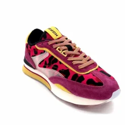 Sport Chic|Animalier<hoff Baskets Running Pink Kady 22403008 Daim &amp; Textile Fushia Rose