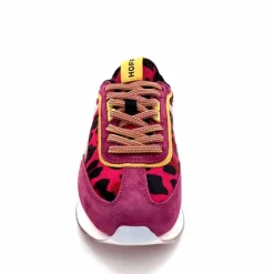 Sport Chic|Animalier<hoff Baskets Running Pink Kady 22403008 Daim &amp; Textile Fushia Rose